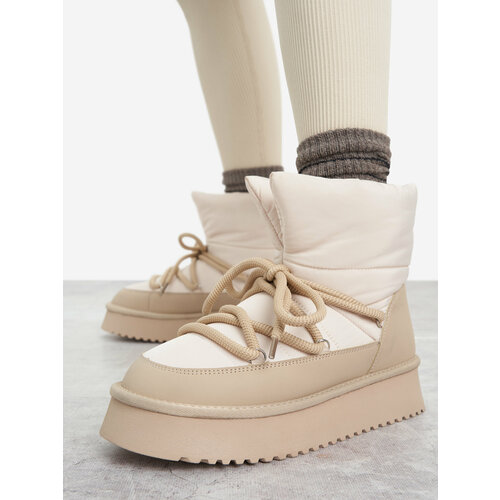 фото Сапоги de mount winter padded boots, размер 38, бежевый