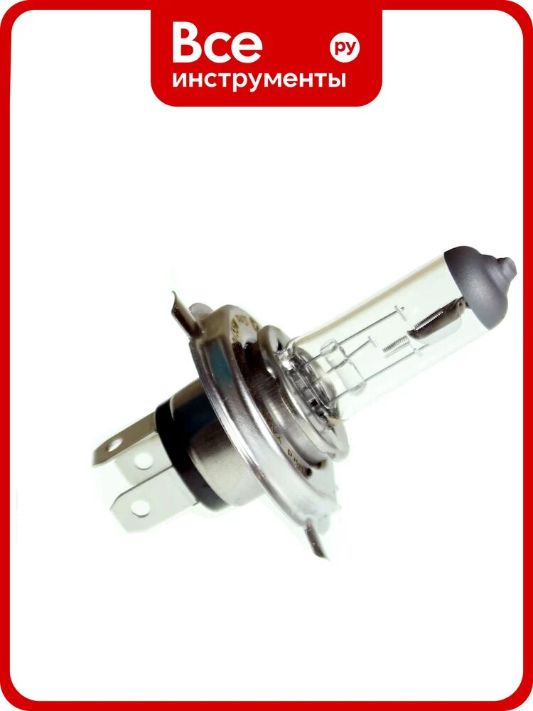 Лампа Nord-Yada H4 12V 60/55W P43t CLEAR 800005 галогенная лампа с прозрачным стеклом, цоколь H4, без блока розжига