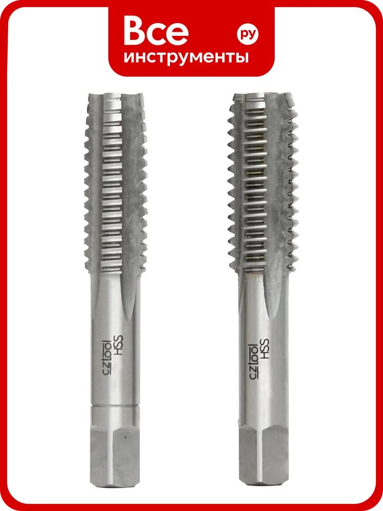Набор метчиков из 2-х шт Bucovice Tools BSW 7/16-14 HSS 141716