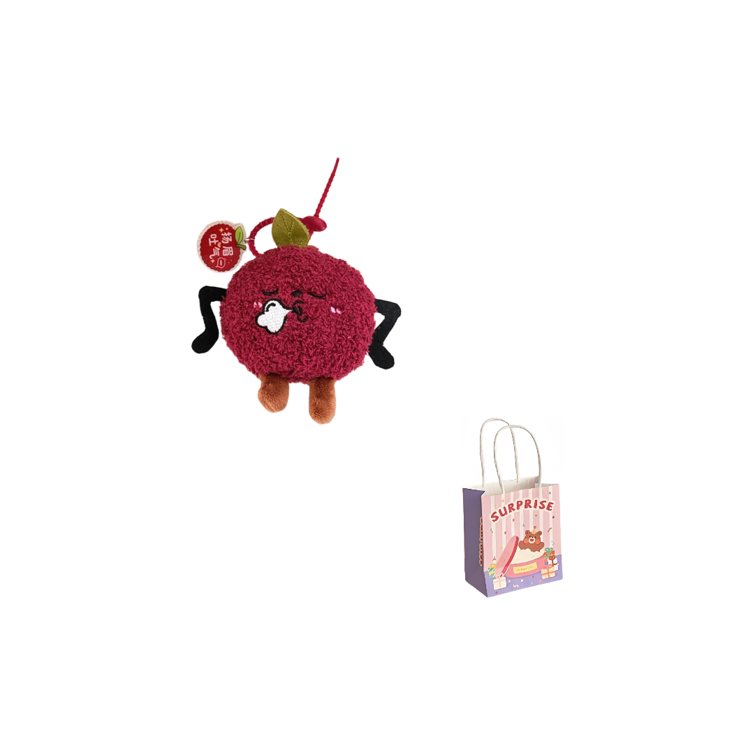 LALABABY Cute Fruit Восковая Слоник Snot Кукла Декор Плюшевые Брелки Высота 10 см