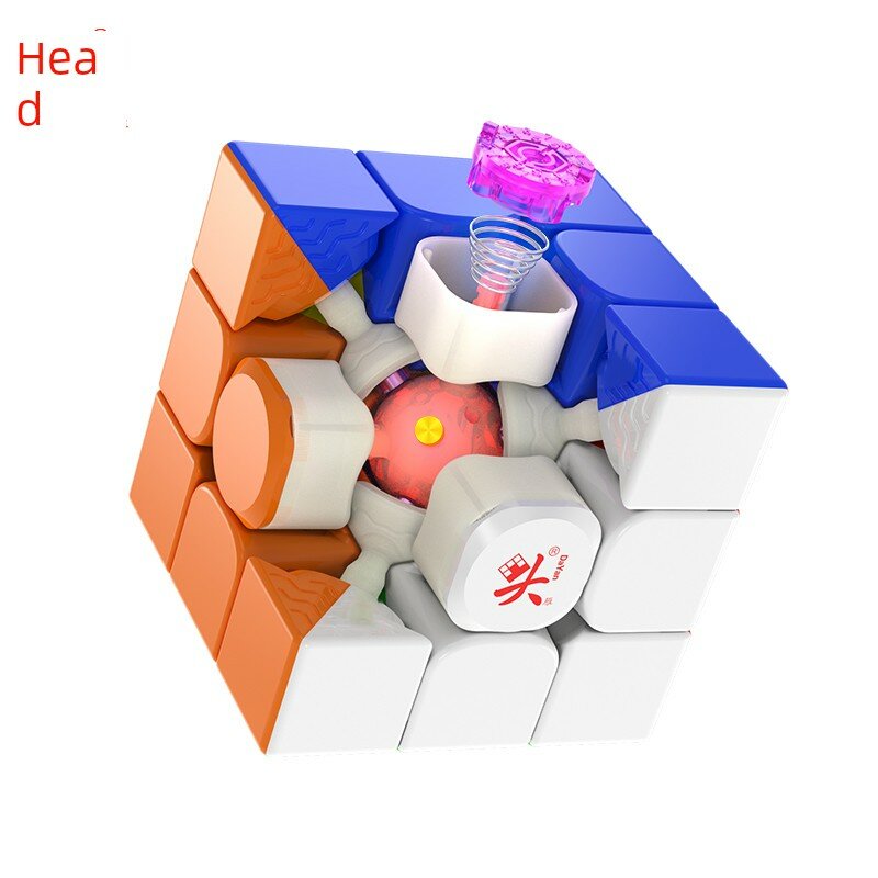 Dayan Prom+ Магнитная модификация 3x3 кубик, 5,6 см пружинный механизм, обучающая игрушка для детей