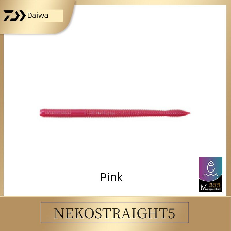 NEKOSTRAIGHT5 CP розовая приманка для рыбалки мягкая приманка для ловли окуня и мелкой рыбы