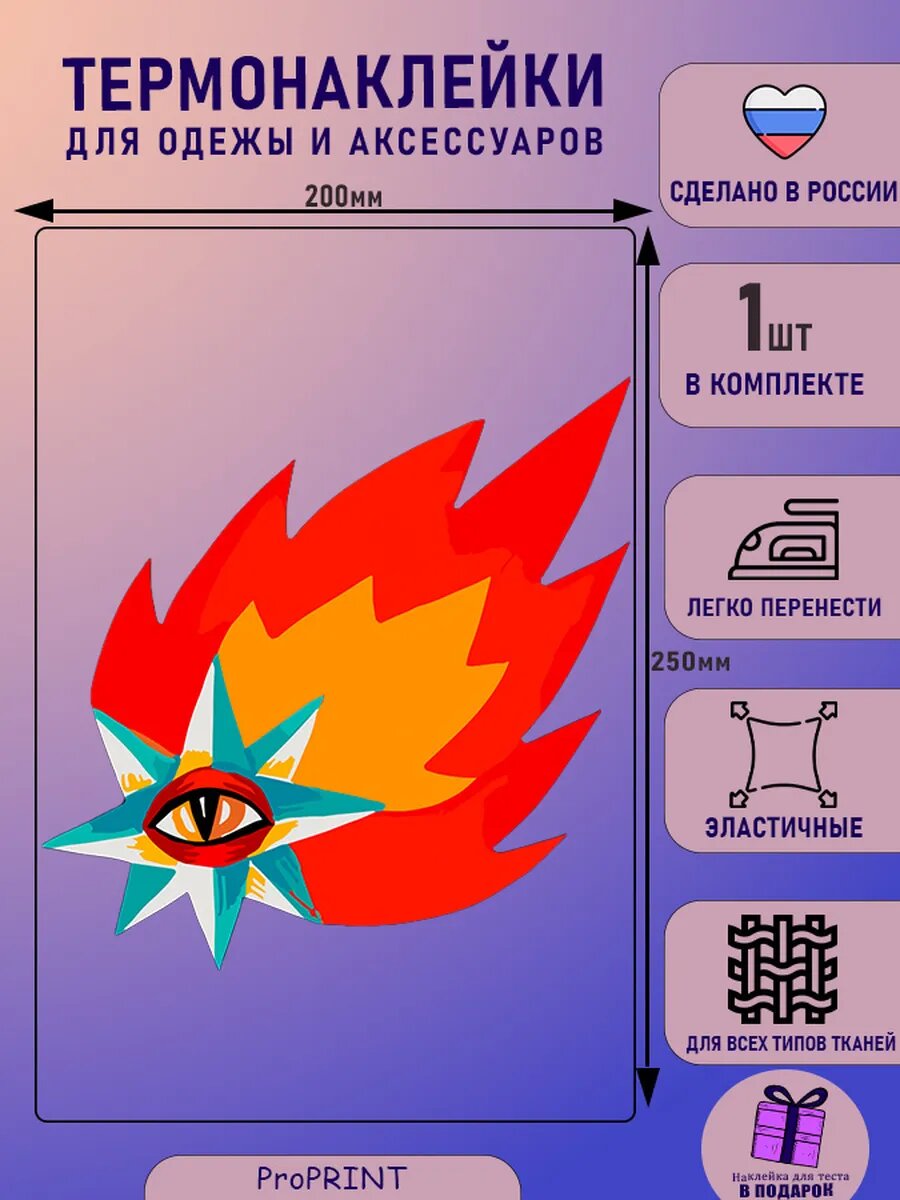 Термонаклейка для одежды