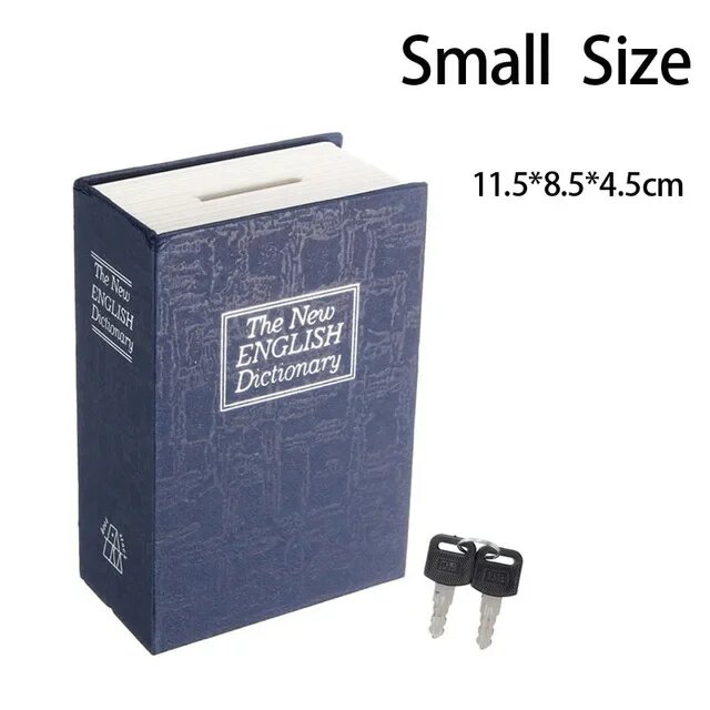 Сейф-книжка "The New English Dictionary", синий
