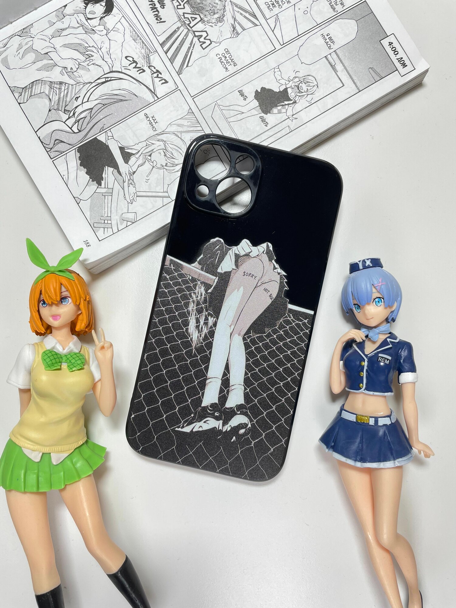 Чехол-Накладка для смартфона Apple iPhone 15, материал силикон, цвет белый