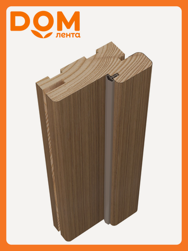 Изображение товара Дверная коробка BELWOODDOORS, шпон, МДФ, цвет орех, с уплотнителем