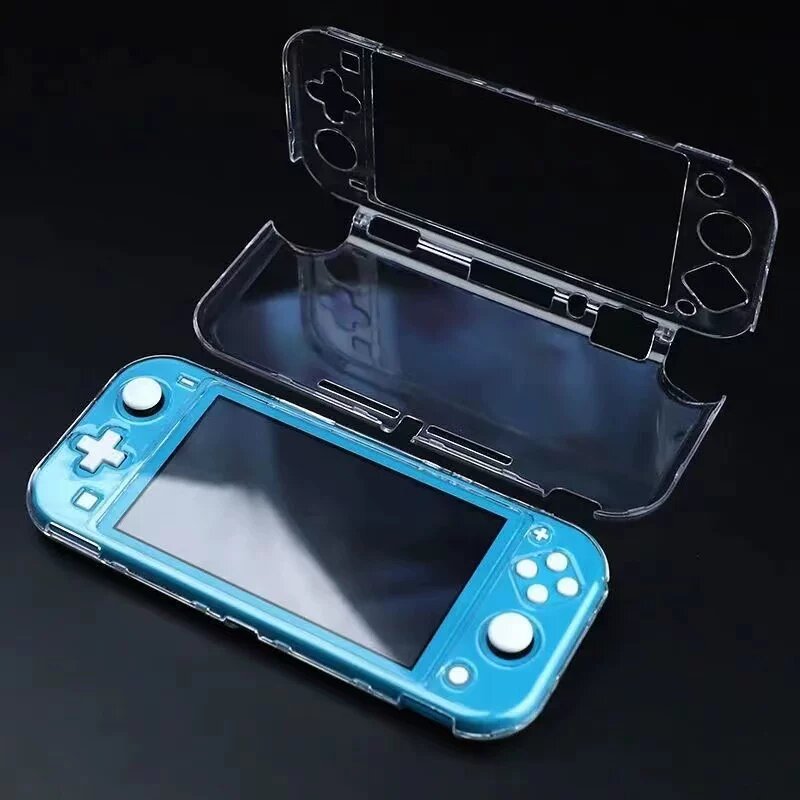 Полный кристаллический чехол для Nintendo Switch Lite с совместимостью наклеек и полной защитой