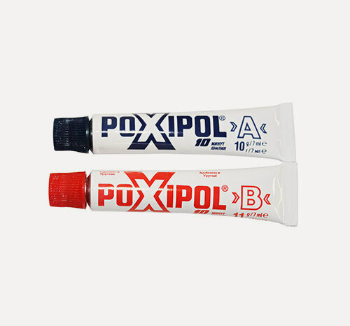 Изображение товара Холодная сварка "POXIPOL" 10 мин. (серый), 14мл