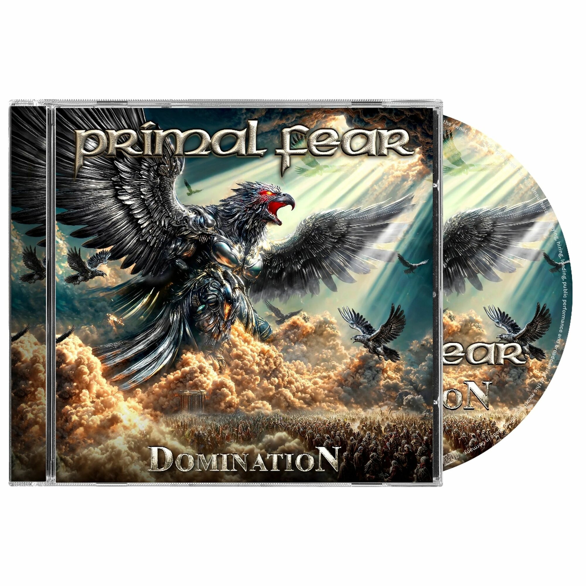 CD диск Primal Fear - Domination (CD) 2025