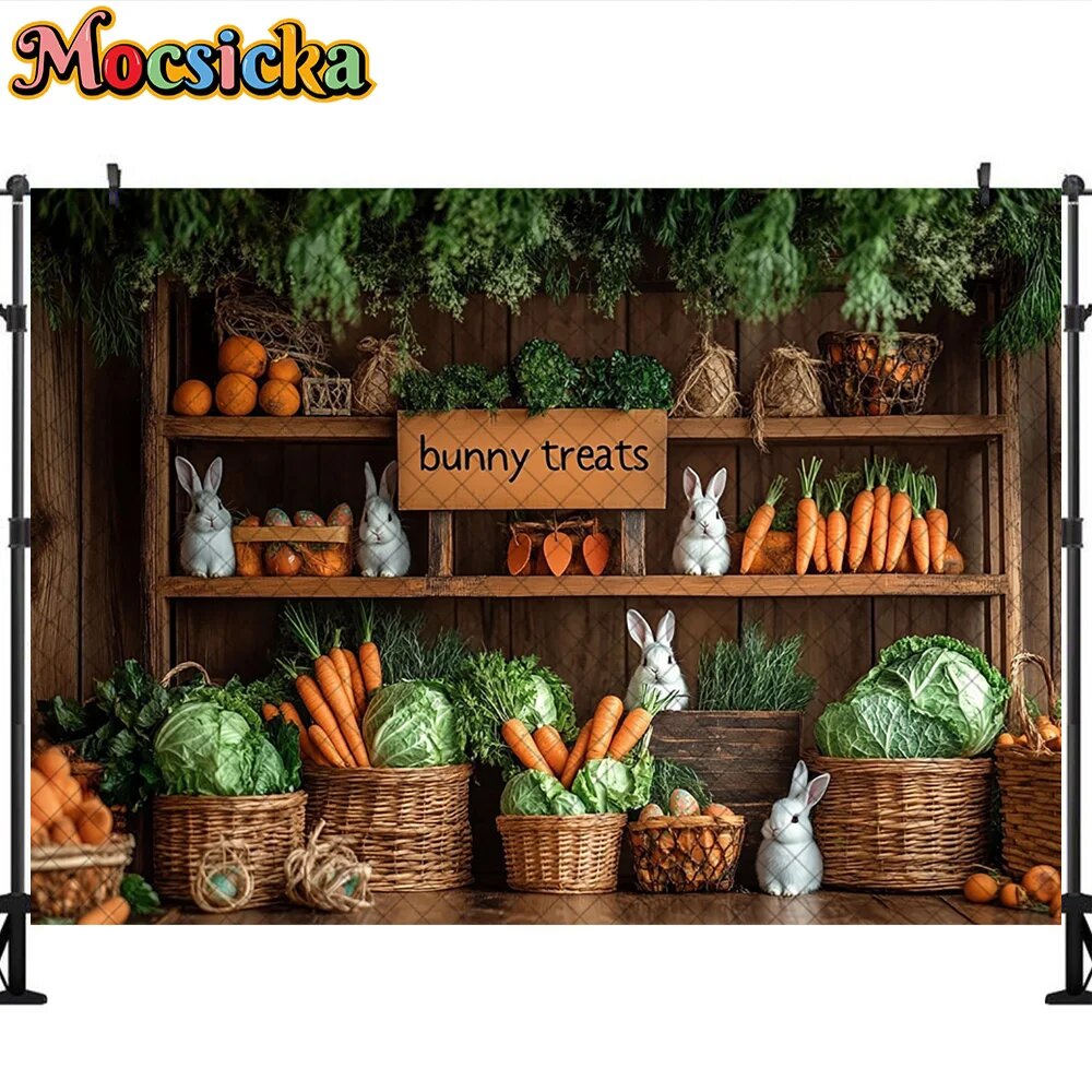 Фотофон MOCSICKA Пасхальный кролик