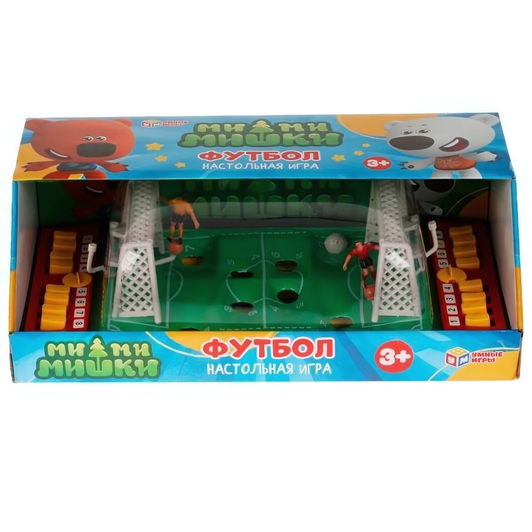 Настольная игра «Ми-ми-мишки. Футбол», для 2 игроков, от 3 лет
