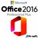 Microsoft Office 2016 Pro Plus, ключ активации, 1 ПК, русский язык, без звонка
