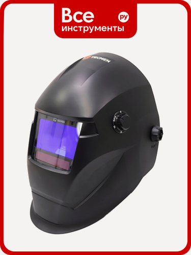 Изображение товара Маска сварщика TECMEN Хамелеон ADF 735S 100531613, ударопрочный нейлон, естественная передача цветов