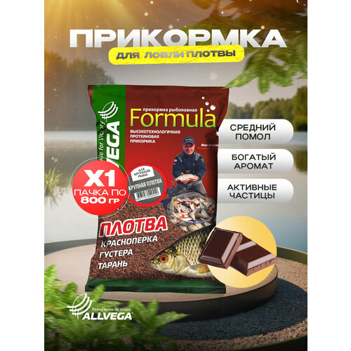 Прикормка ALLVEGA Formula Gros Gardon GBF09-GG, 900 г