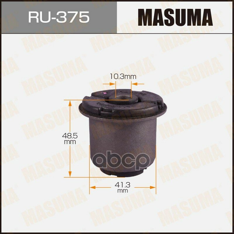 Сайлентблок рычага подвески Masuma арт. RU-375