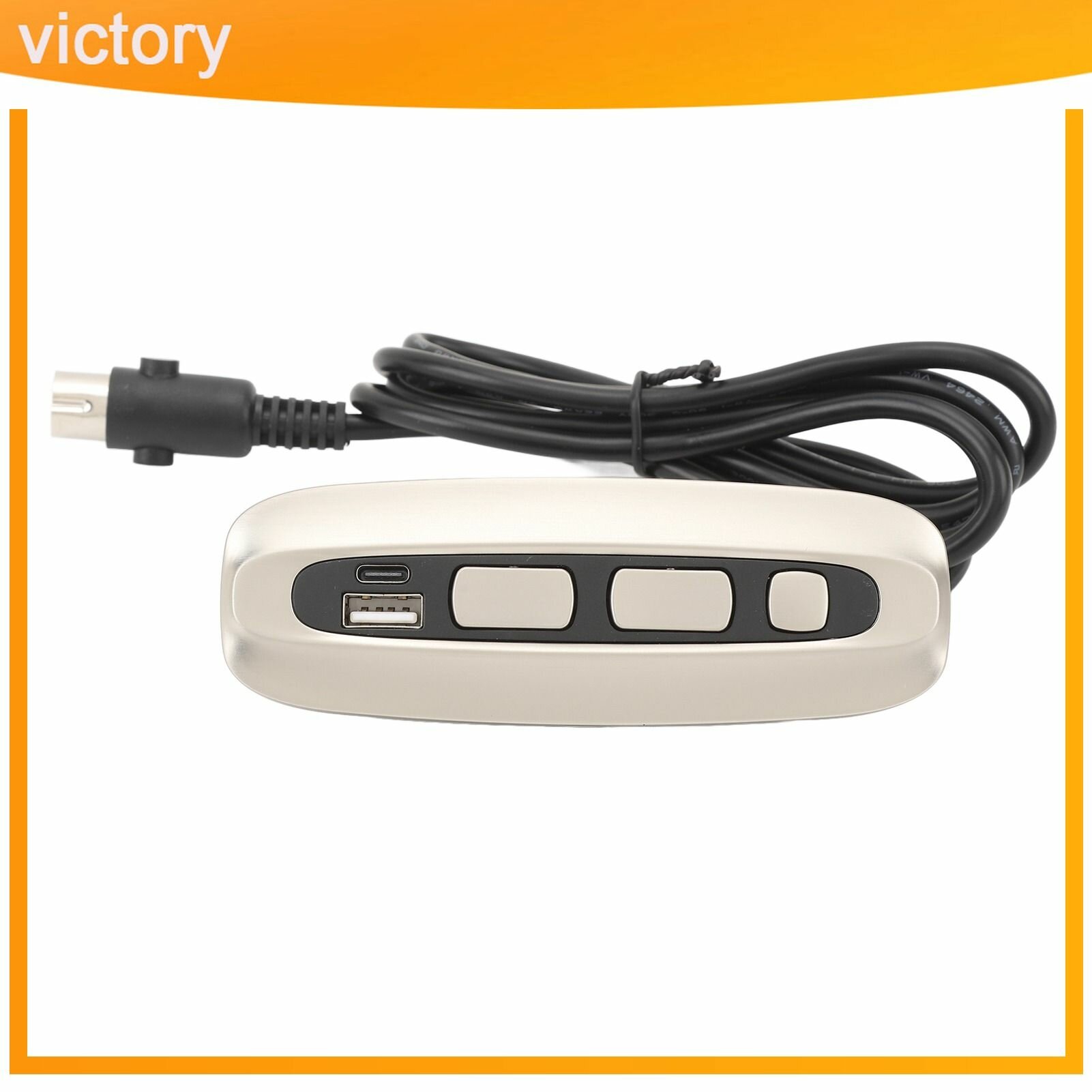 Контроллер для электрического кресла-реклайнера, 3 кнопки, с USB и Type-C портами