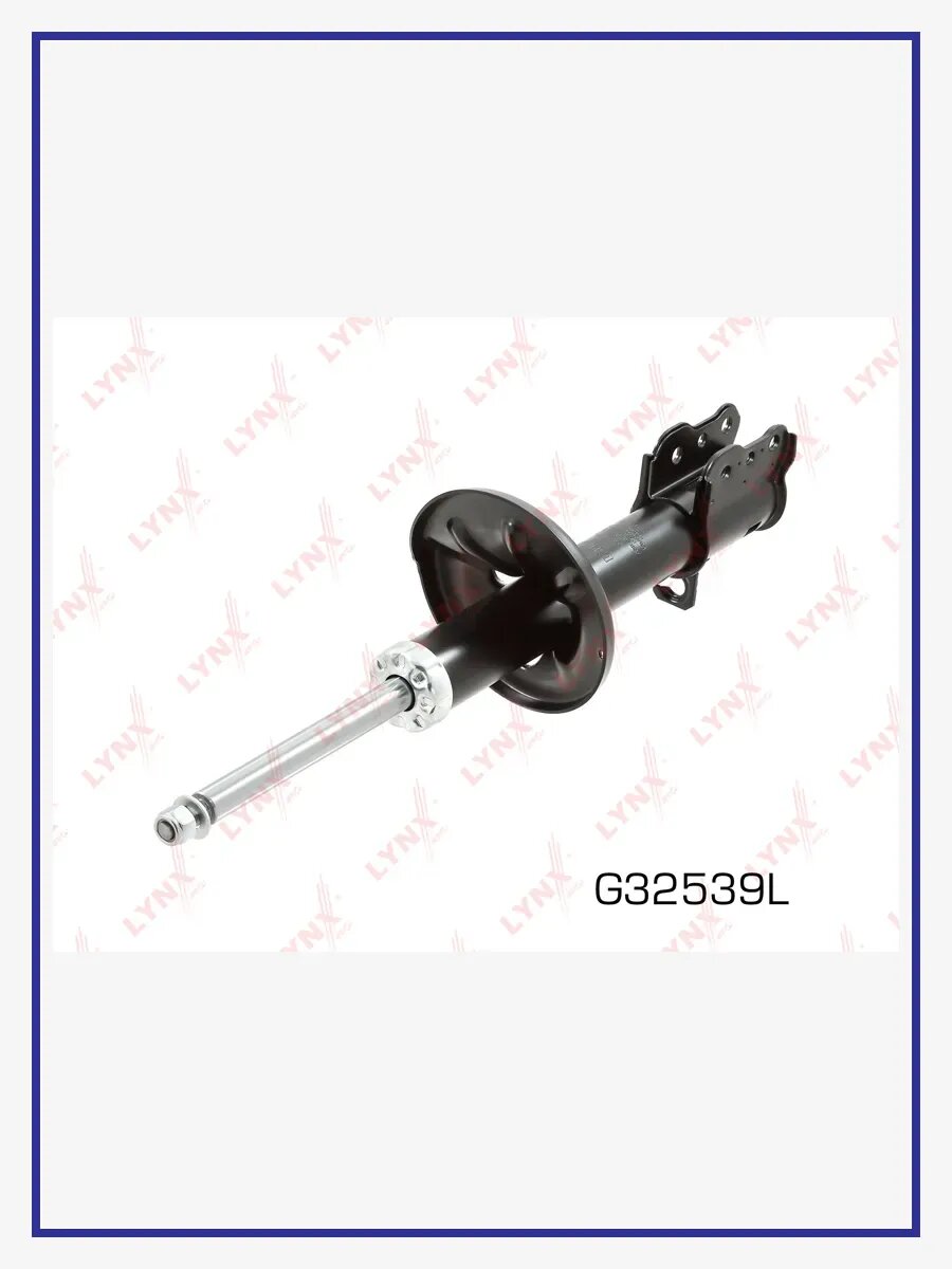Стойка амортизаторная, газовым подпором, слева, задняя, арт. G32539L