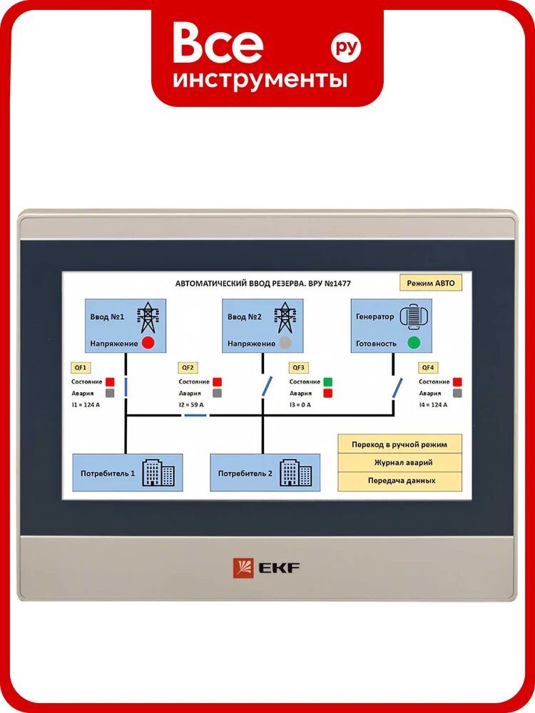 Панель оператора EKF PRO-Screen 10E RSC-10E