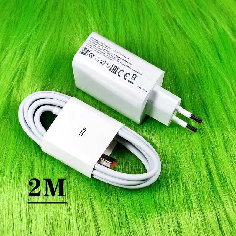 Зарядное устройство Xiaomi EU 33W с кабелем Type-C 2M