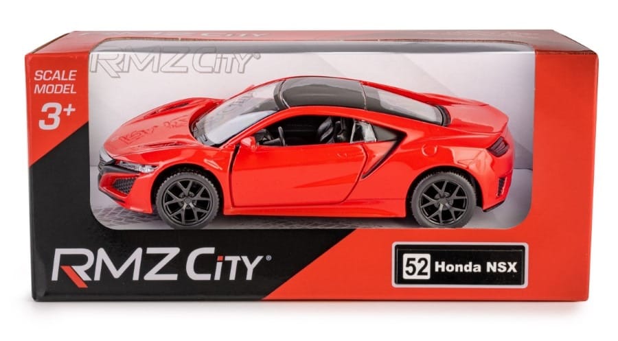Игрушечная машинка Daffi RMZ City Honda NSX 2017, металлическая модель, 1:32, красный