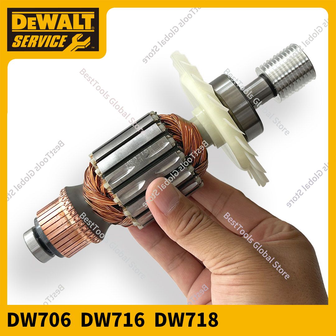 Ротор якоря 220-240 В N093107 N030189SV для DEWALT DW718 DW708 DW716 DW706