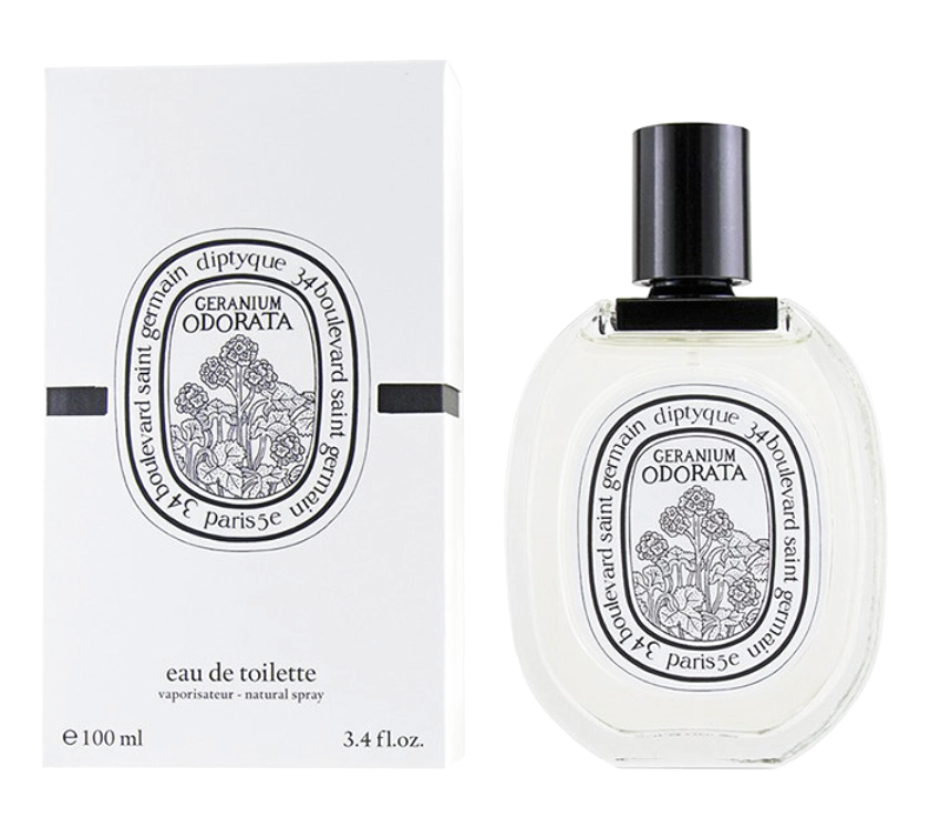 Туалетная вода Diptyque Geranium Odorata 2 миниатюра / Пробник парфюма Диптик Гераниум Одората / Сэмпл аромата
