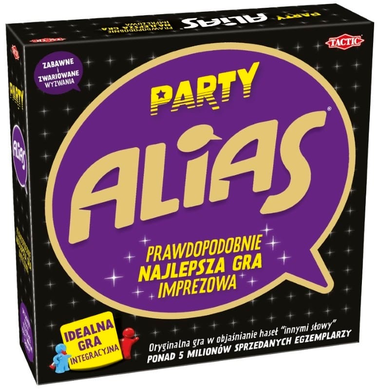 Настольная игра Tactic Party Alias, для вечеринок, от 4 игроков