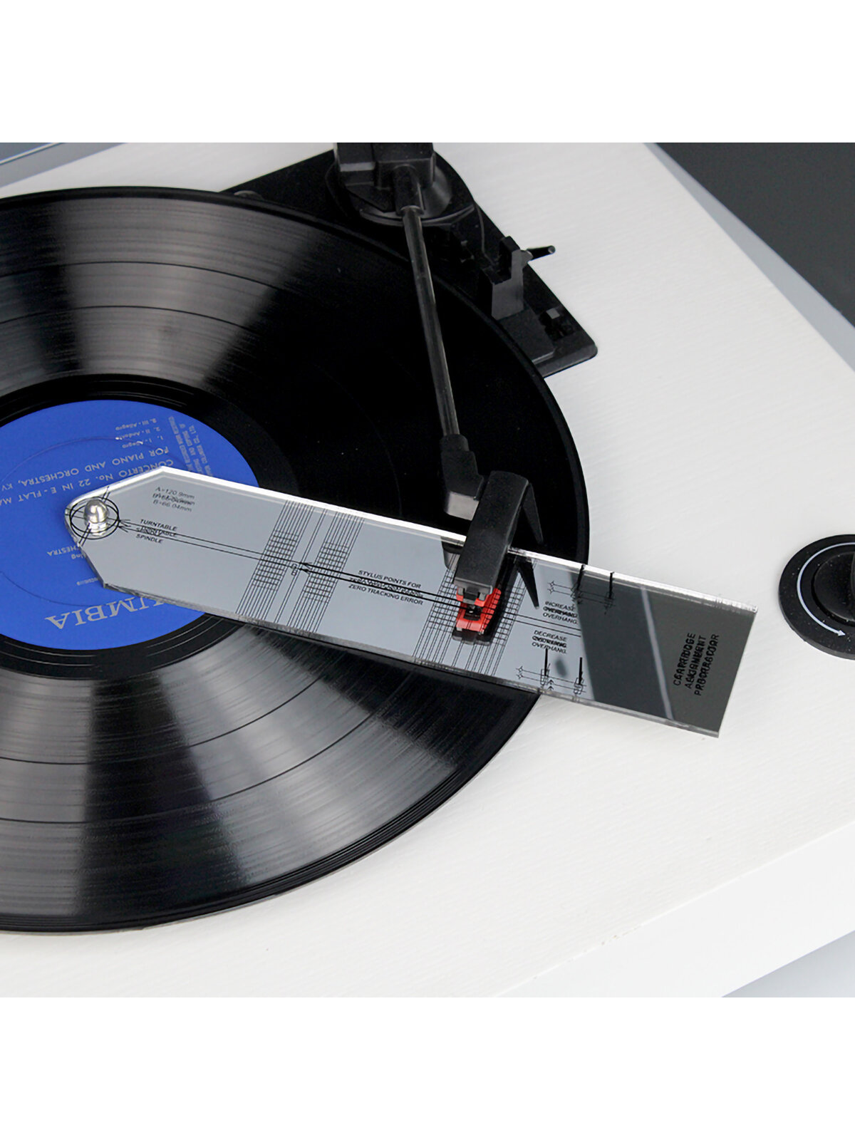 ALIVE AUDIO Инструмент Protractor для установки картриджа в горизонтальной плоскости