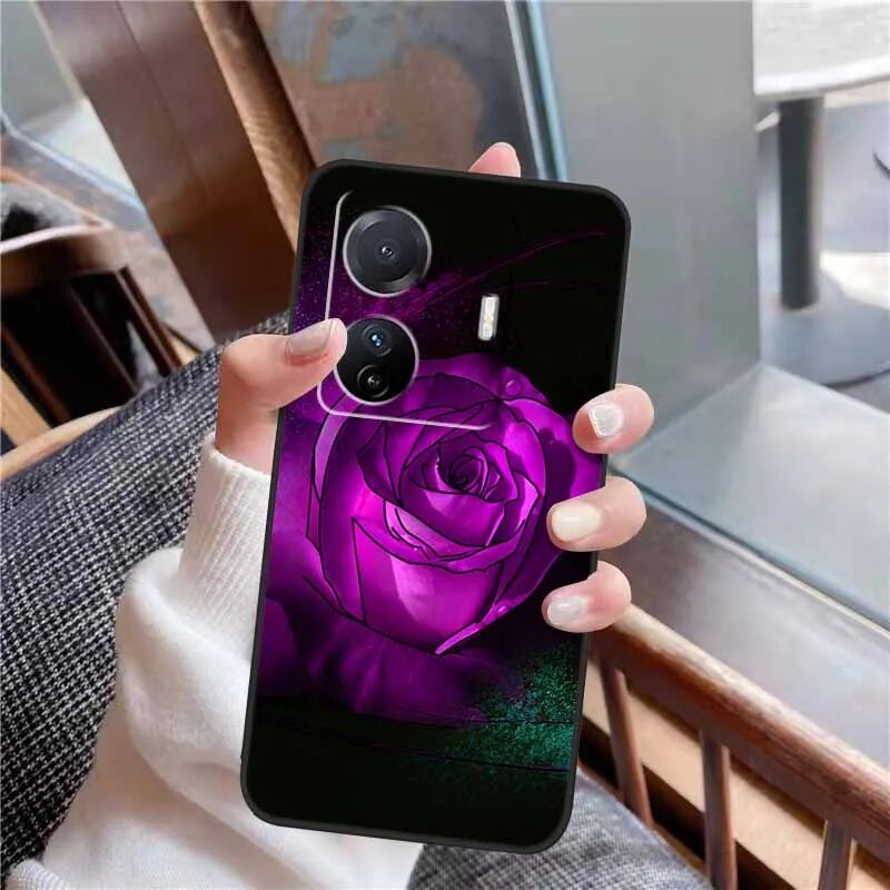 Для vivo T1 4G чехол VivoT1 Pro V2153 3D мягкий Фиолетовый, Синий, коричневый, For vivo T1 4G