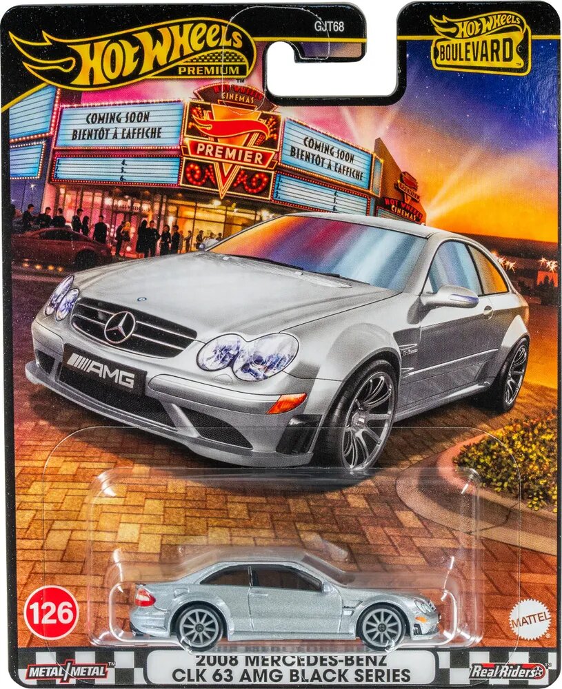 Машинка Premium 2008 Mercedes-Benz CLK 63 AMG Black Series