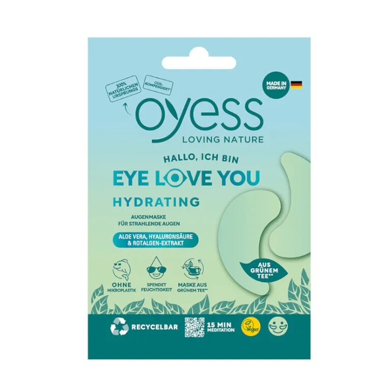 Oyess Увлажняющие патчи для глаз Eye love you Hydrating 1 шт
