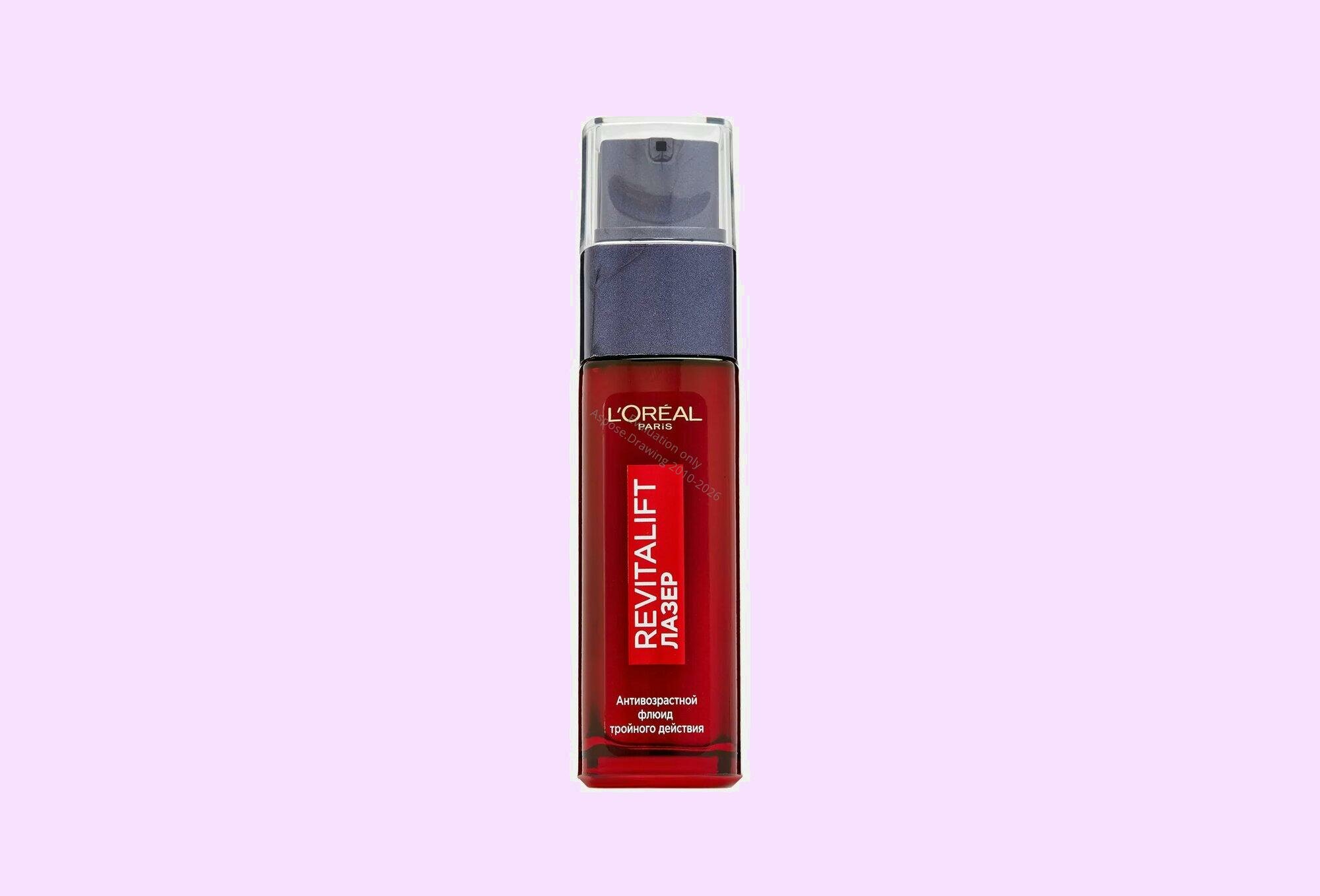 Сыворотка L'Oreal Revitalift Laser х3, для лица, омолаживающая, 30мл