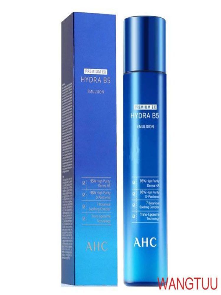 Эмульсия для лица AHC Hydra B5 Premium увлажняющая с пантенолом, 120 мл, для всех типов кожи, крем