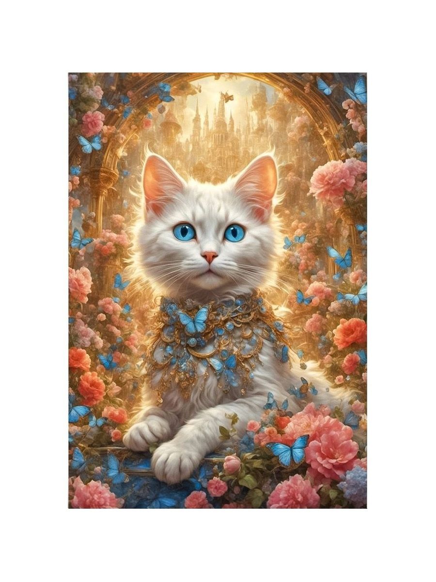 Алмазная мозаика для взрослых и детей 40*50cm: полная выкладка 5D страз, все инструменты, +15-30% страз, декор интерьера, творчество и релаксация