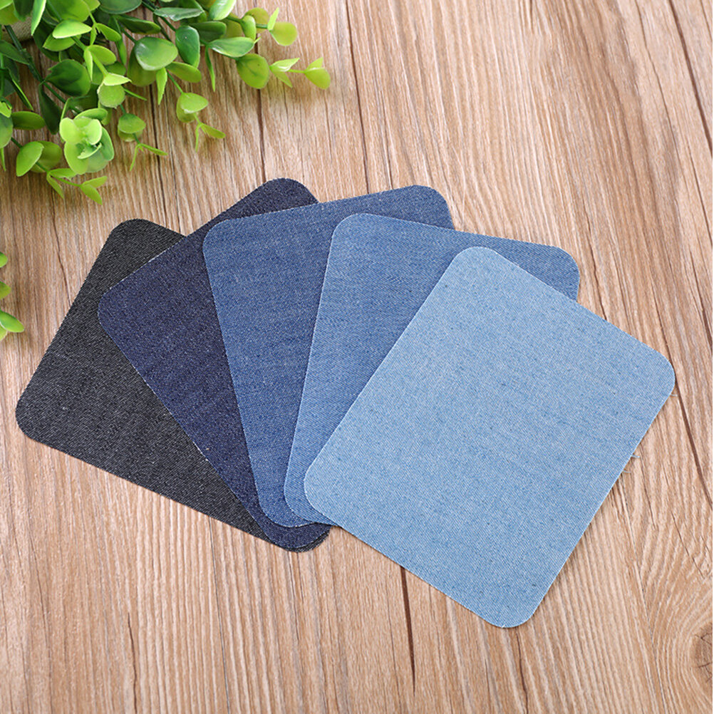 20 Штук Черные Прямоугольные Пatches Для Денима С Ironing Adhesive Подходит Для Джинсов Шапок Обуви Размер 12.5X9.5Cm