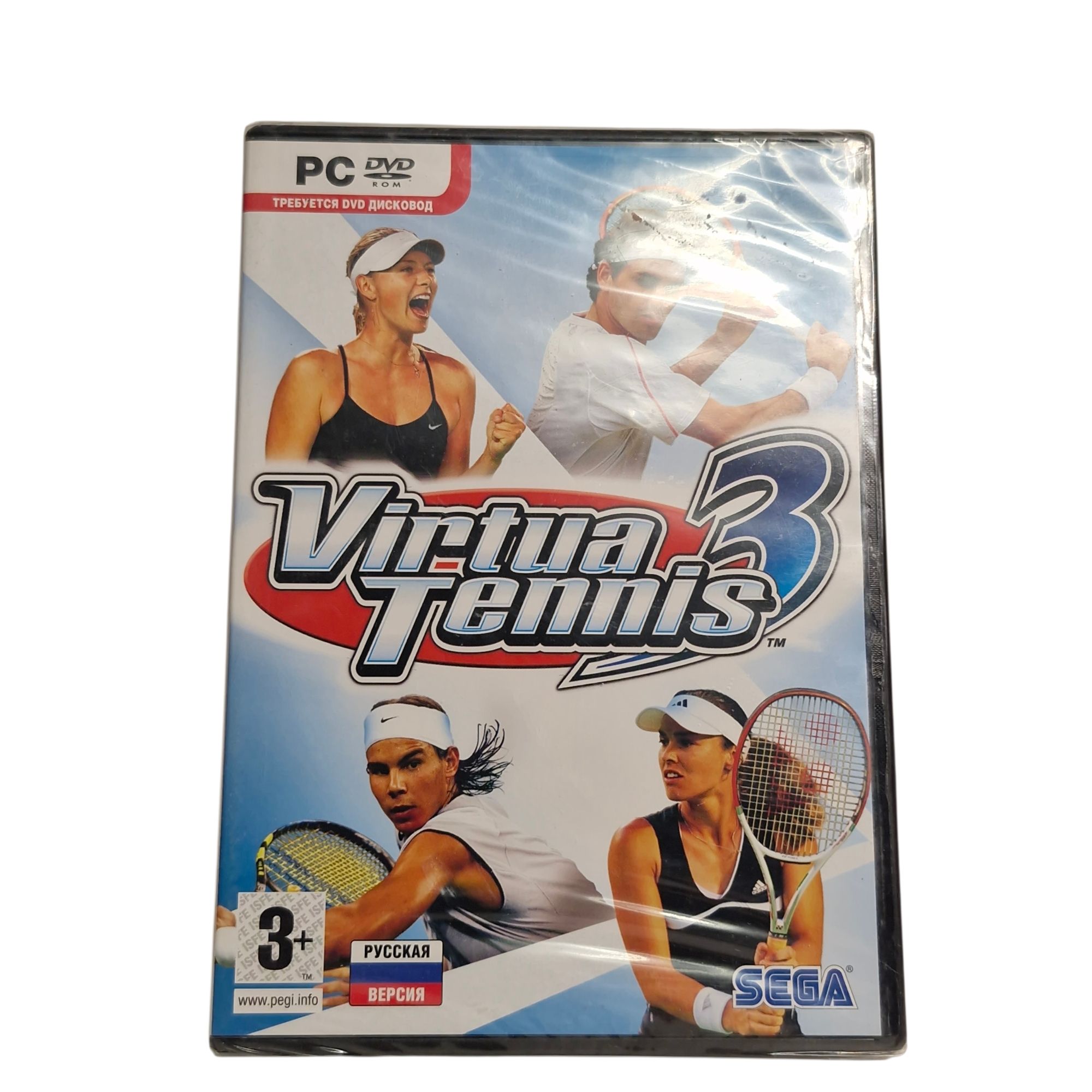 Игра для компьютера: Virtual Tennis 3 pc диск лицензия