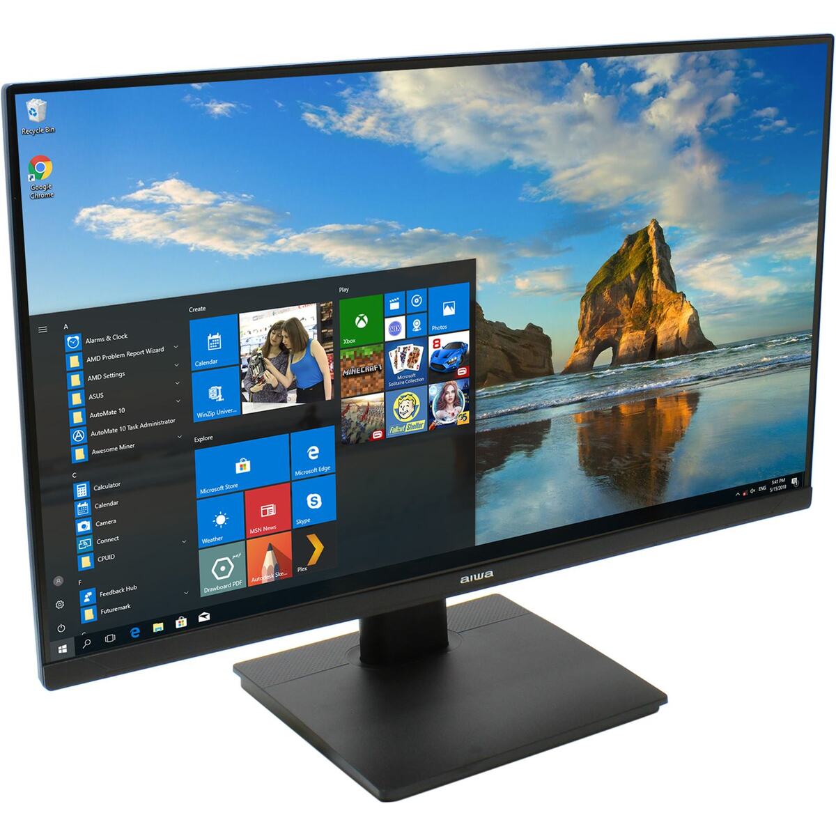 27" ЖК монитор Aiwa MD2714 с поворотом экрана (LCD, 2560x1440, HDMI, DP)