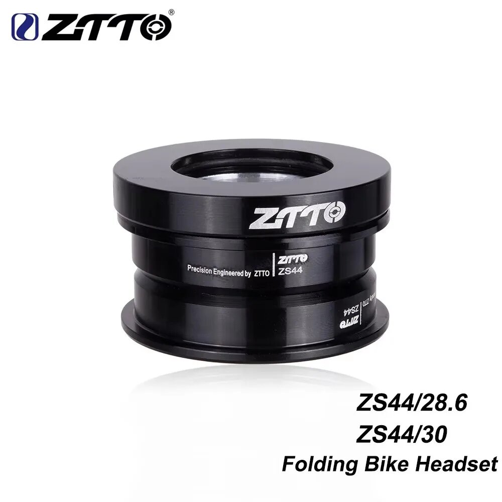 ZTTO гарнитура складного велосипеда ZS44/28.6-ZS44/30 Black