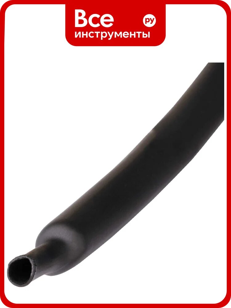 Термоусадочная трубка Jazzway PTT 25/12,5-100-10 BL (ТУТнг 25/12,5), черная 1м (упаковка 10 шт) 2:1 5076266