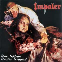 Музыкальный диск IMPALER "One Nation Under Ground" (2000 USA press, ROE-020, mint/mint) (CD)
