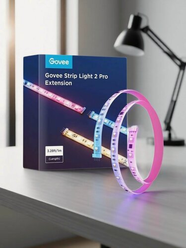 Изображение товара Светодиодная лента Govee RGBWWIC Strip Light 2 Pro - Extension, удлинитель для лент серии H61F5, (1 м)