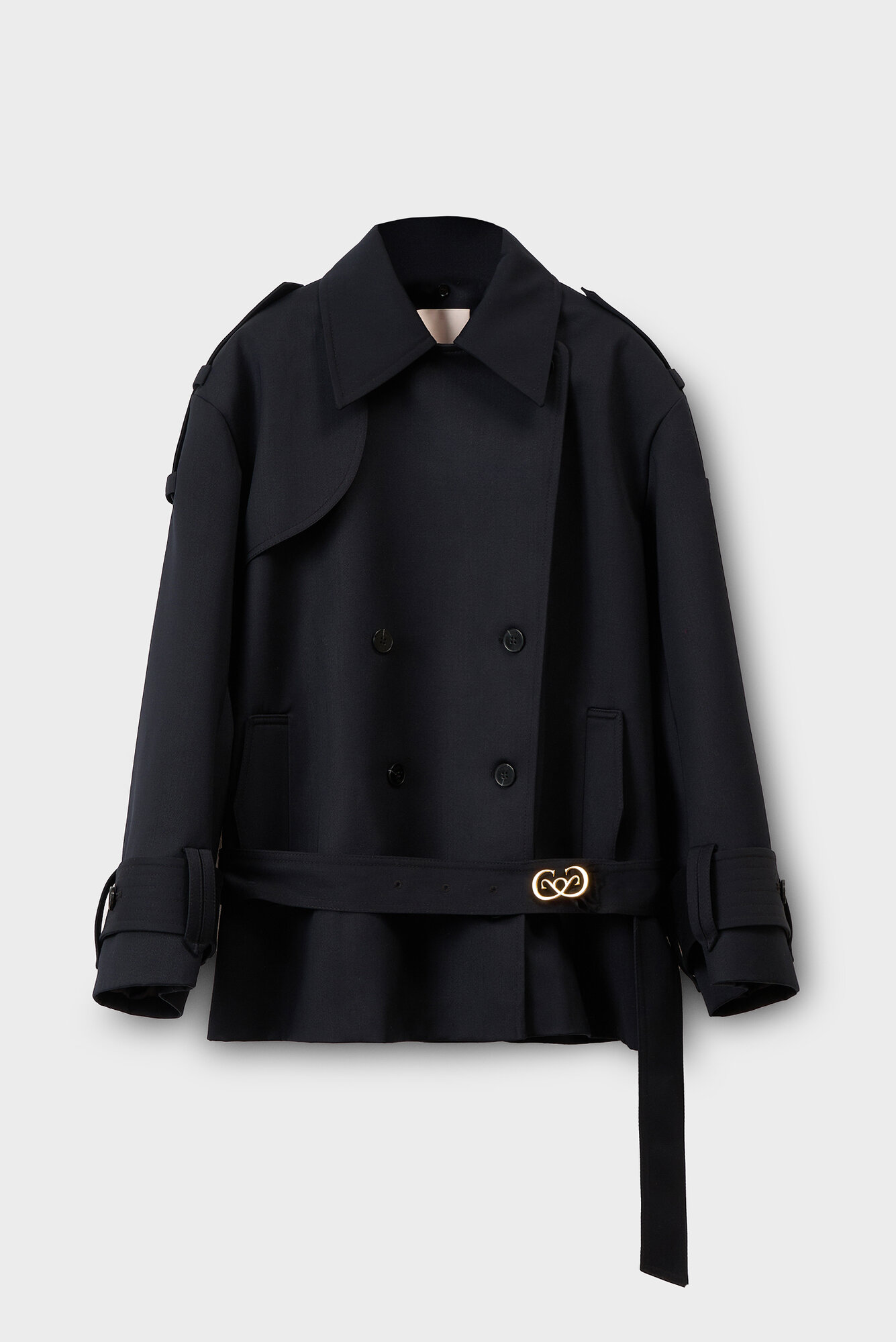 Тренчкот Тренч «Line» (линия) из шерсти