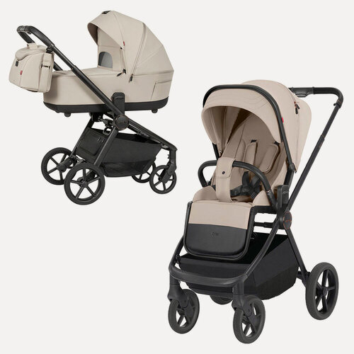 Изображение товара Детская коляска 2в1 Carrello Epica, цвет Almond Beige (Бежевый), артикул производителя CRL-8510