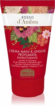 Крем для рук Helan Rosso d'Ambra Scented Hands & Nails Cream, 50 мл
