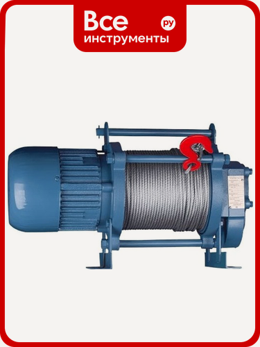 Изображение товара Электрическая лебедка GEARSEN KCD 0,5т 100м 220В, для перемещения грузов как горизонтально