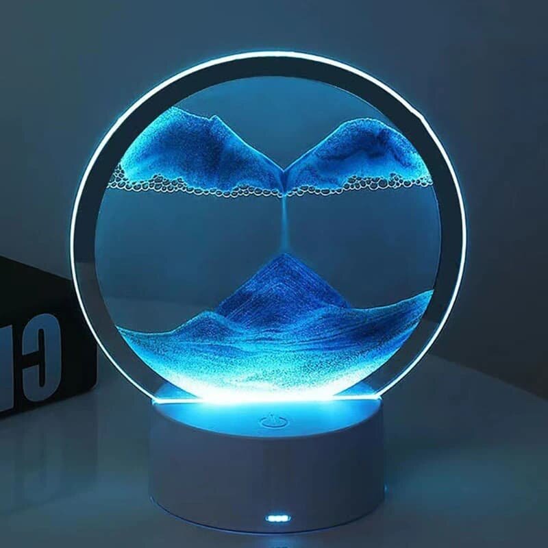 3D ночник-светильник Песочная картина - фотография № 5
