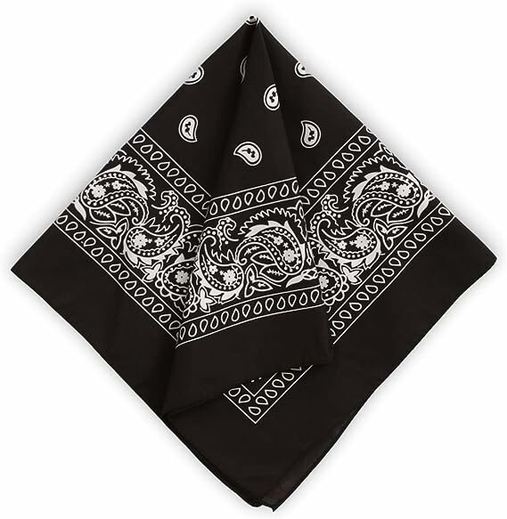 Бандана косынка платок для собак, кошек и домашних питомцев на шею хлопковая, черная