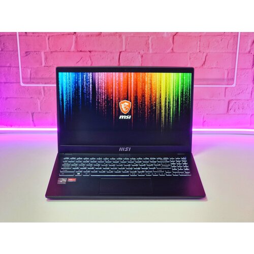 156 Ноутбук MSI Modern 15 B7M-217XRU IPS FHD Ryzen 7 7730U 45ГГц 16Гб DDR4 SSD 512Гб AMD Radeon Graphics Win10Home Черный 8140200₽