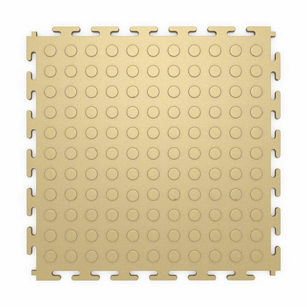 Плитка ПВХ модульная на пол LT mini beige Coin PVC 250X250X5мм 43 класс
