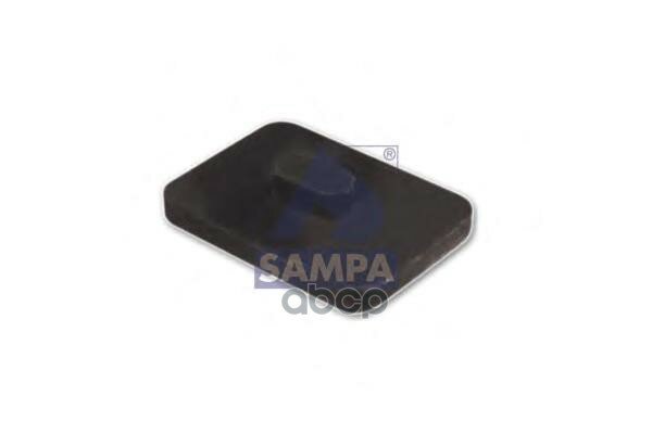 Отбойник рессоры ! пластина 50x70x8/15 MB207-210/308-310/407-410. BM601/602/611 SAMPA арт. 011076